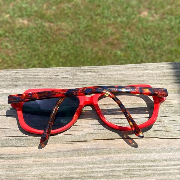 Kirkland Signature Red Tortoise sunglasses frames KS Apex #220062 - Picture 8 of 8